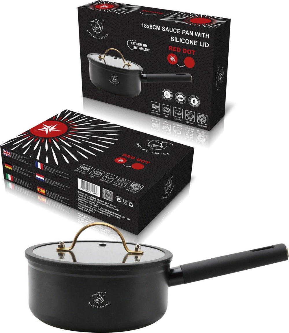 18CM Black Glory Series Sauce Pan