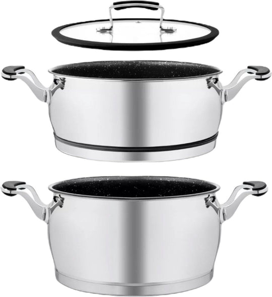6L Couscous Pot Inox Pierre