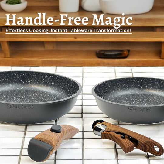 9PCS Detachable Cookware Set