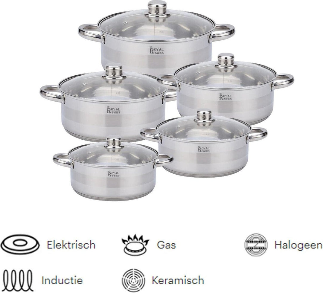 10PCS Casserole Set