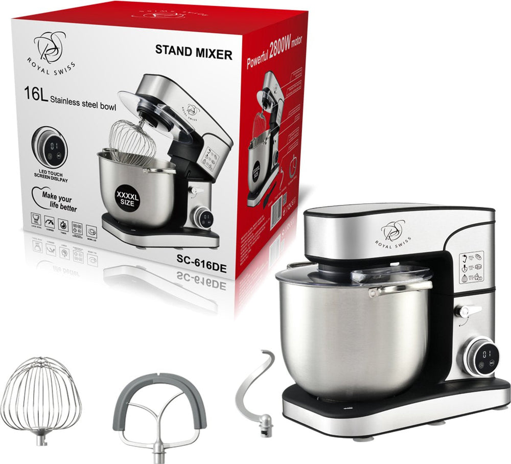 16L Stand Mixer with Digital Screen