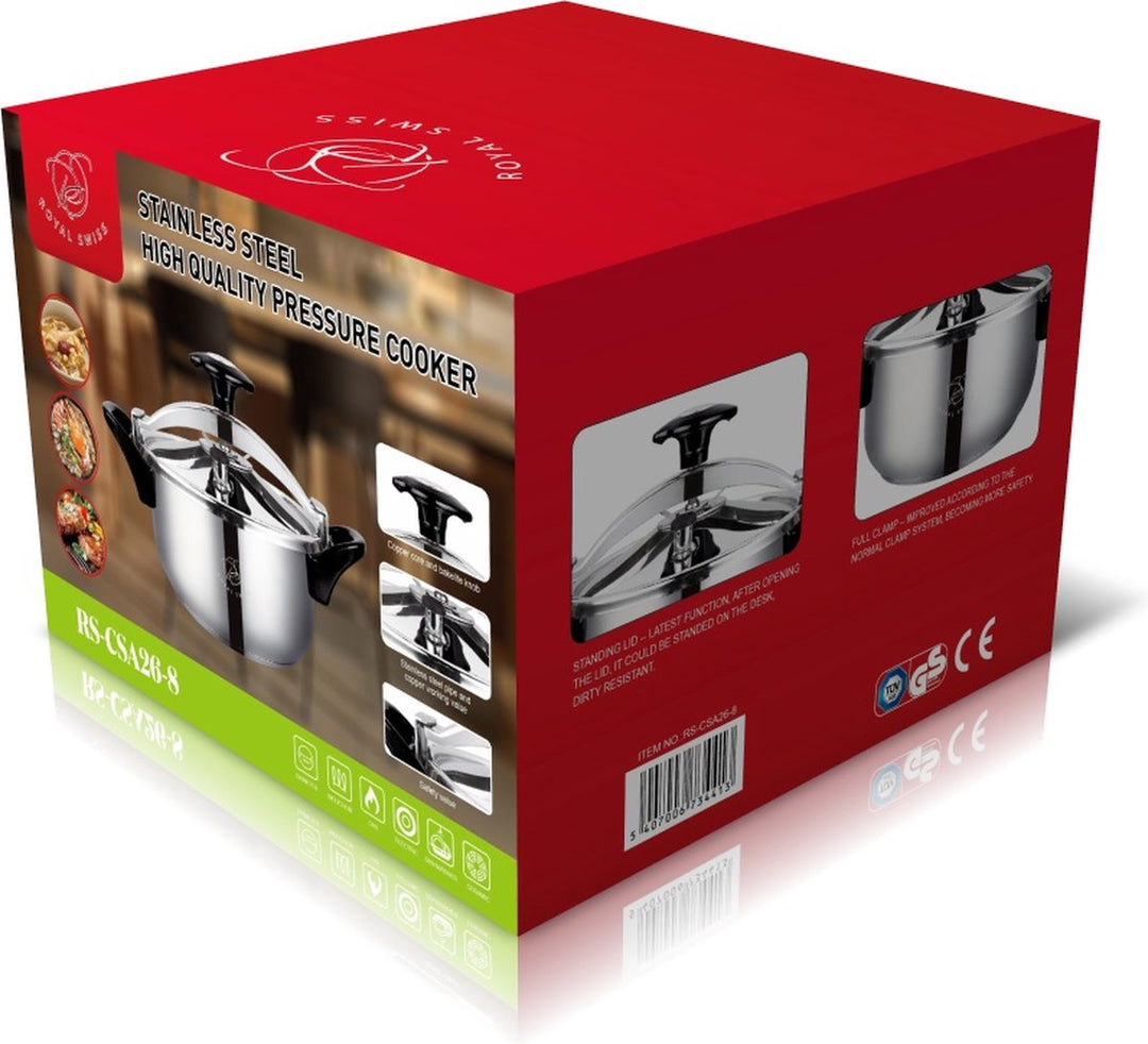 8L Stainless Steel Pressure Cooker Manual