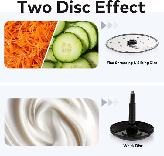 4-in-1 3L Chopper Stainless Steel Bowl