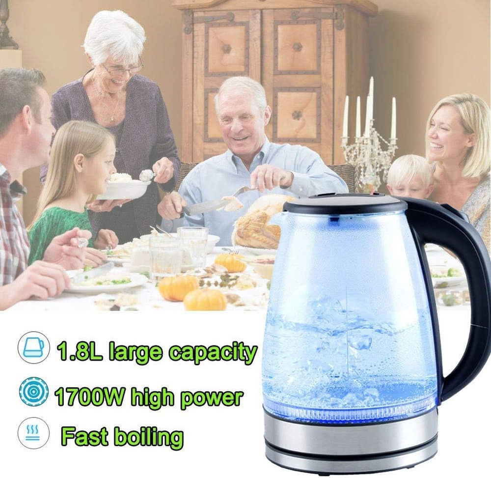 1.8L Glass Kettle
