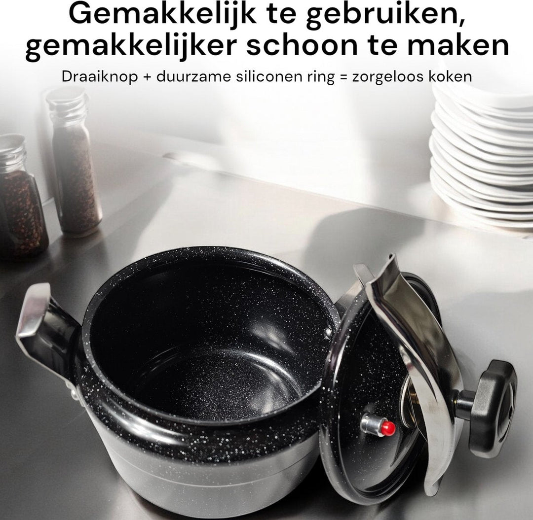 7L Aluminium Pressure Cooker Pierre
