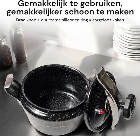 7L Aluminium Pressure Cooker Pierre
