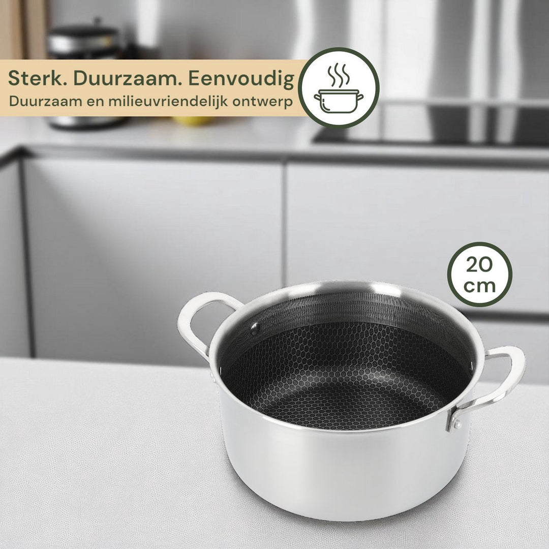 20CM Stainless Steel Casserole