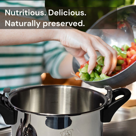 10L Pressure Cooker + Couscousiere