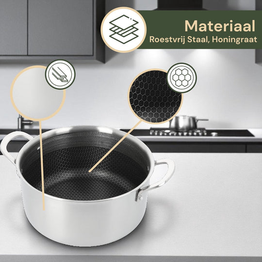 20CM Stainless Steel Casserole