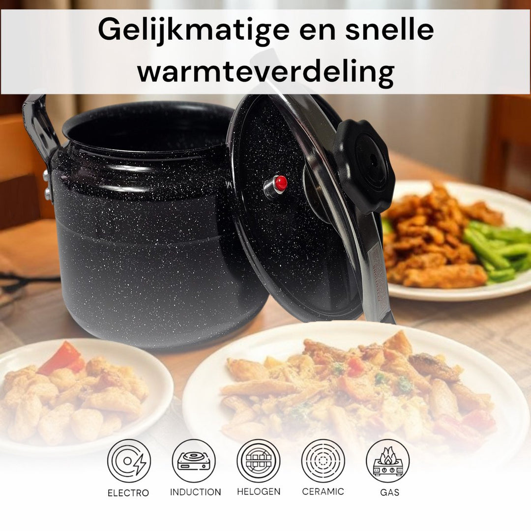 7L Aluminium Pressure Cooker Pierre