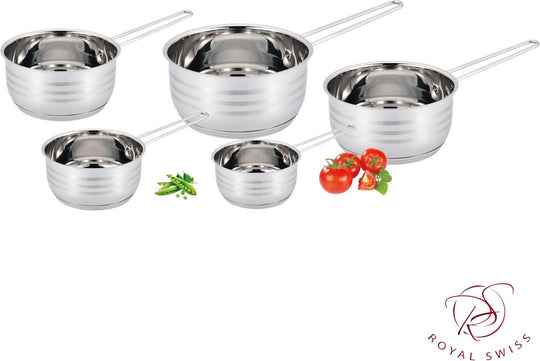 5PCS Sauce Pan Inox Set