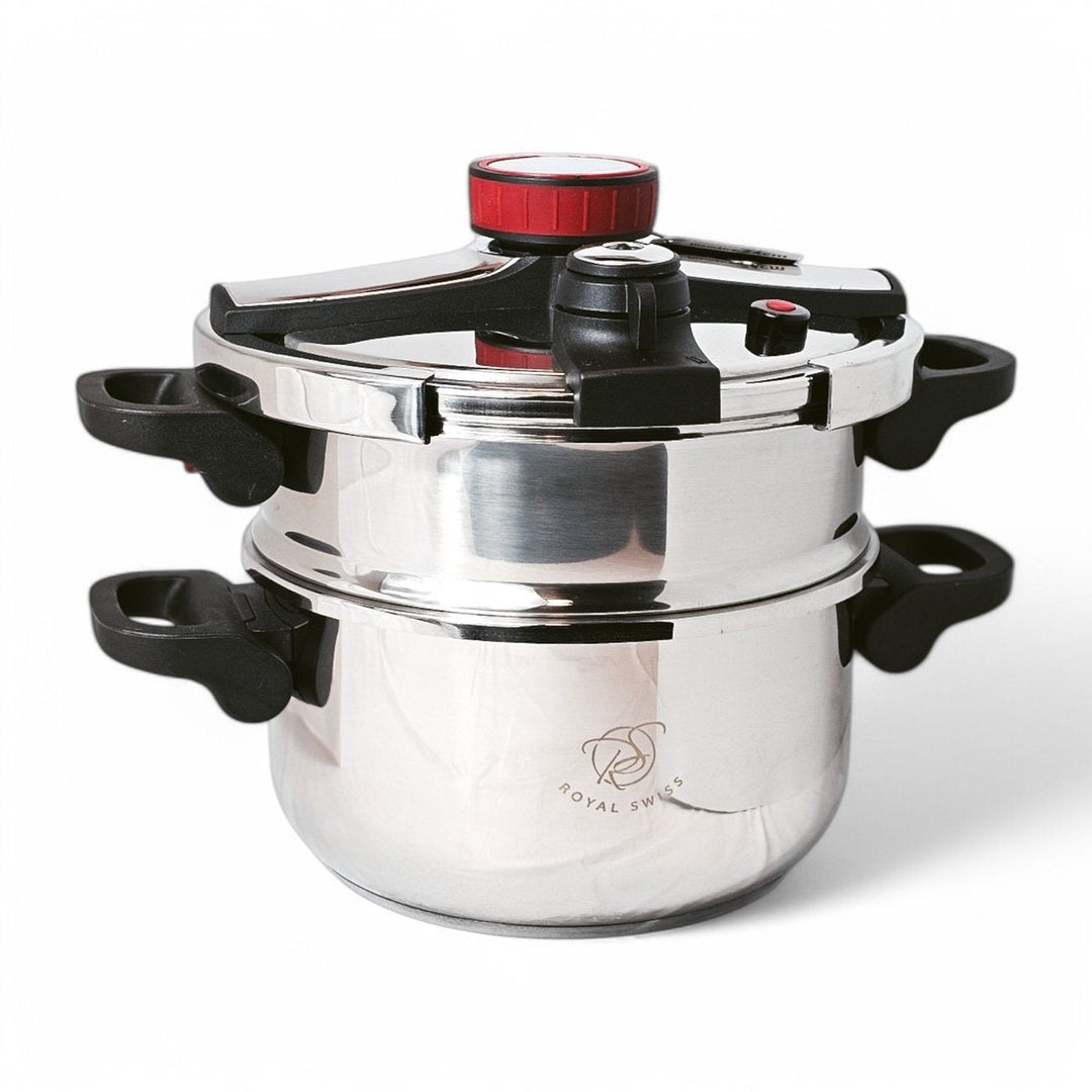 10L Pressure Cooker + Couscousiere