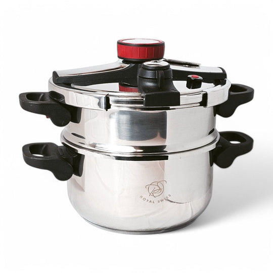 10L Pressure Cooker + Couscousiere
