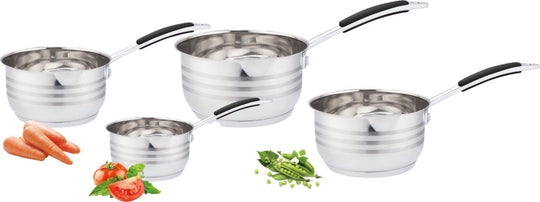 4PCS Sauce Pan Set Inox