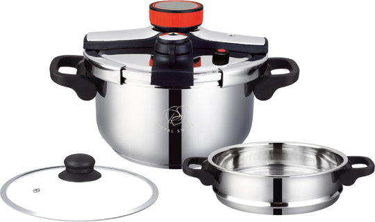 4L Pressure Cooker + Couscousiere
