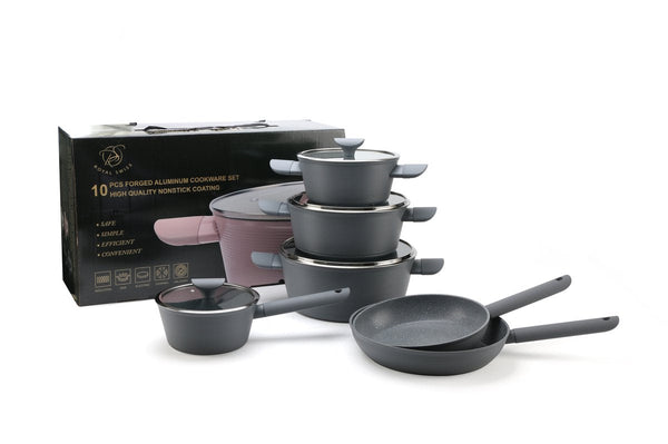 10PCS Die-Casting Cookware Set Line Serie