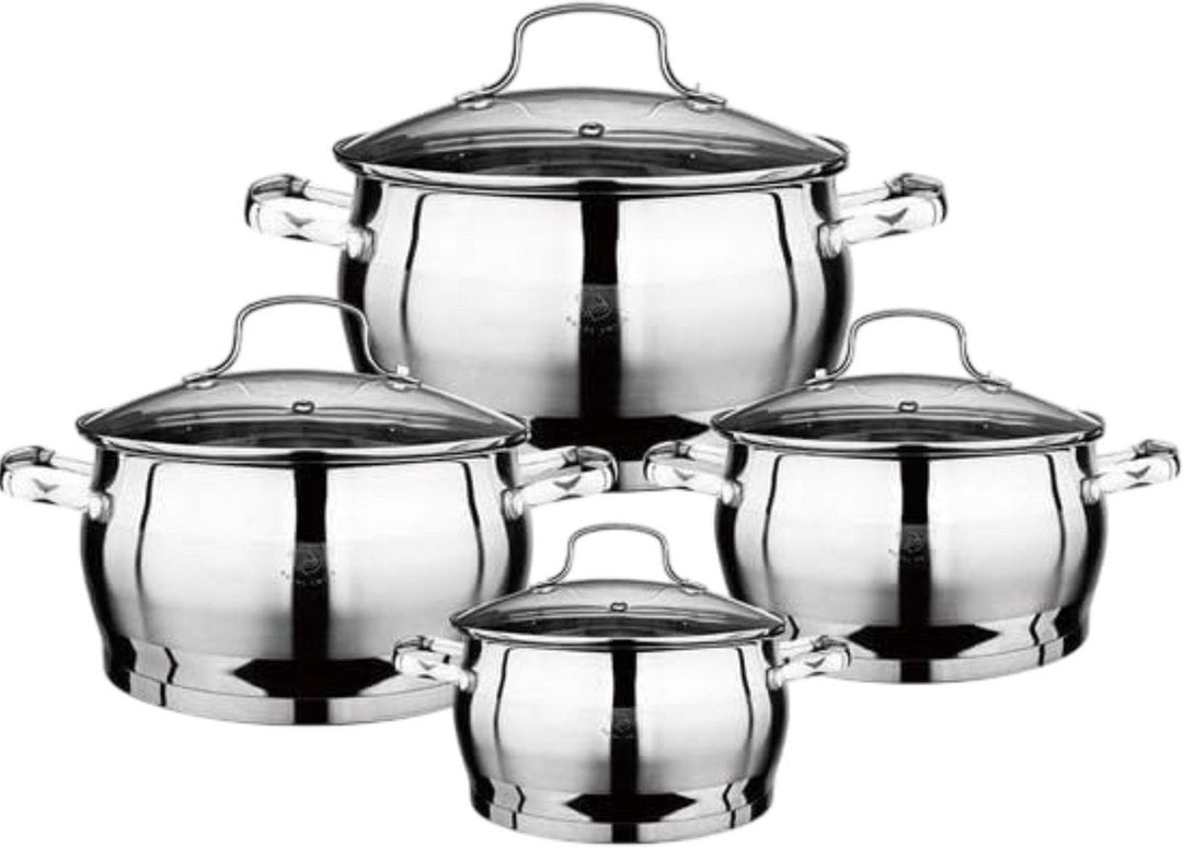8PCS Belly Shape Casserole Set