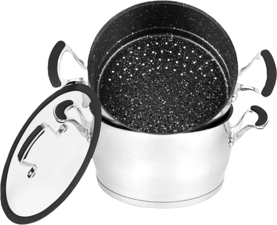6L Couscous Pot Inox Pierre