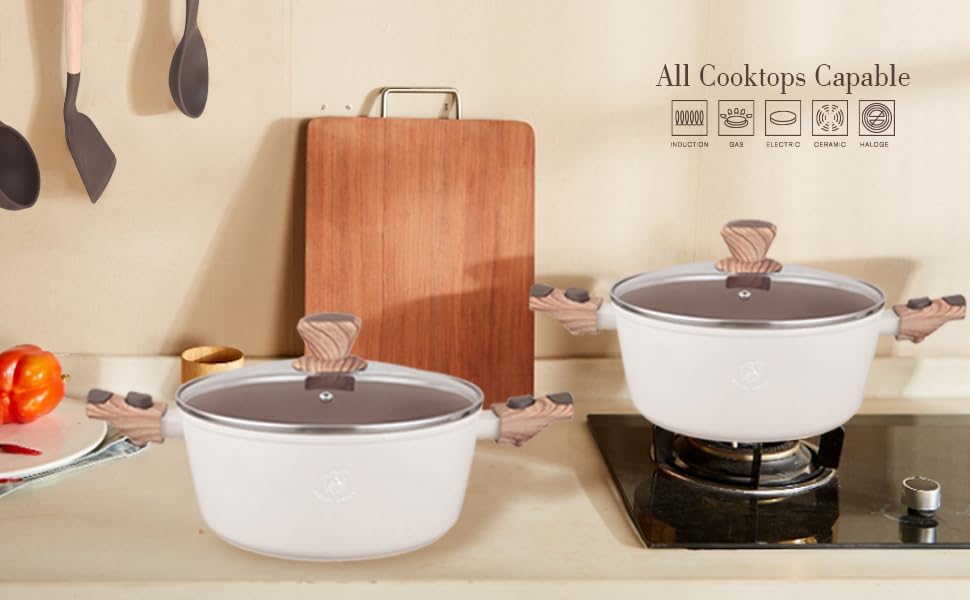 13PCS Detachable Cookware Set