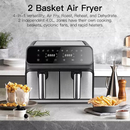 8L Double Air Fryer