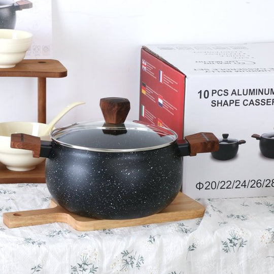 10PCS Belly Shape Casserole Set