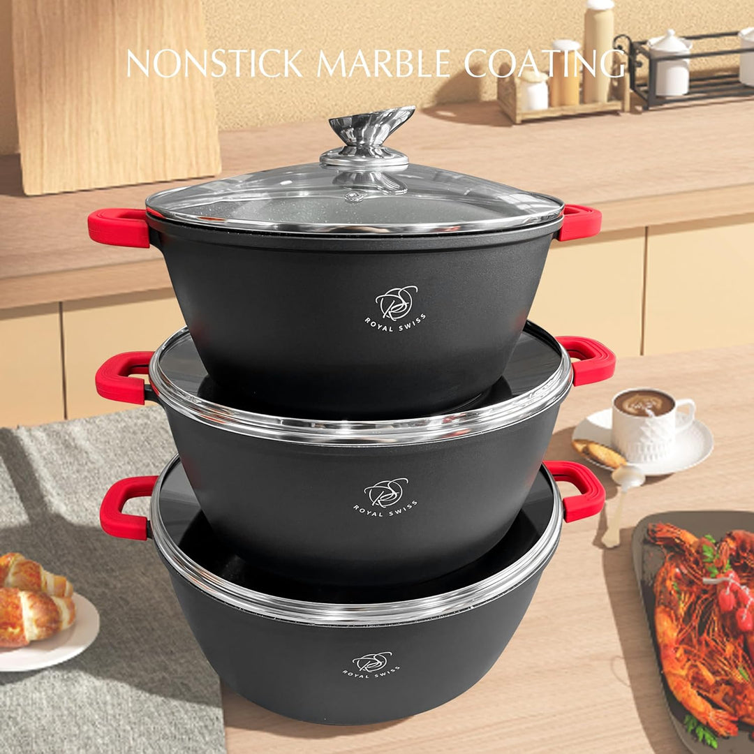 36/40/44CM Die-Casting Casserole Set