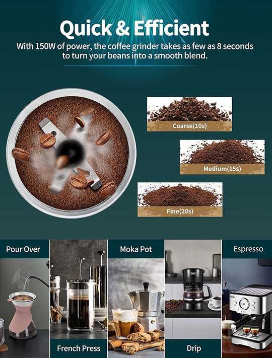 Stainless Steel Coffee Grinder