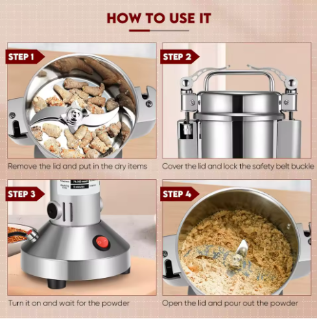 Elektrische Korenmolen 220 V