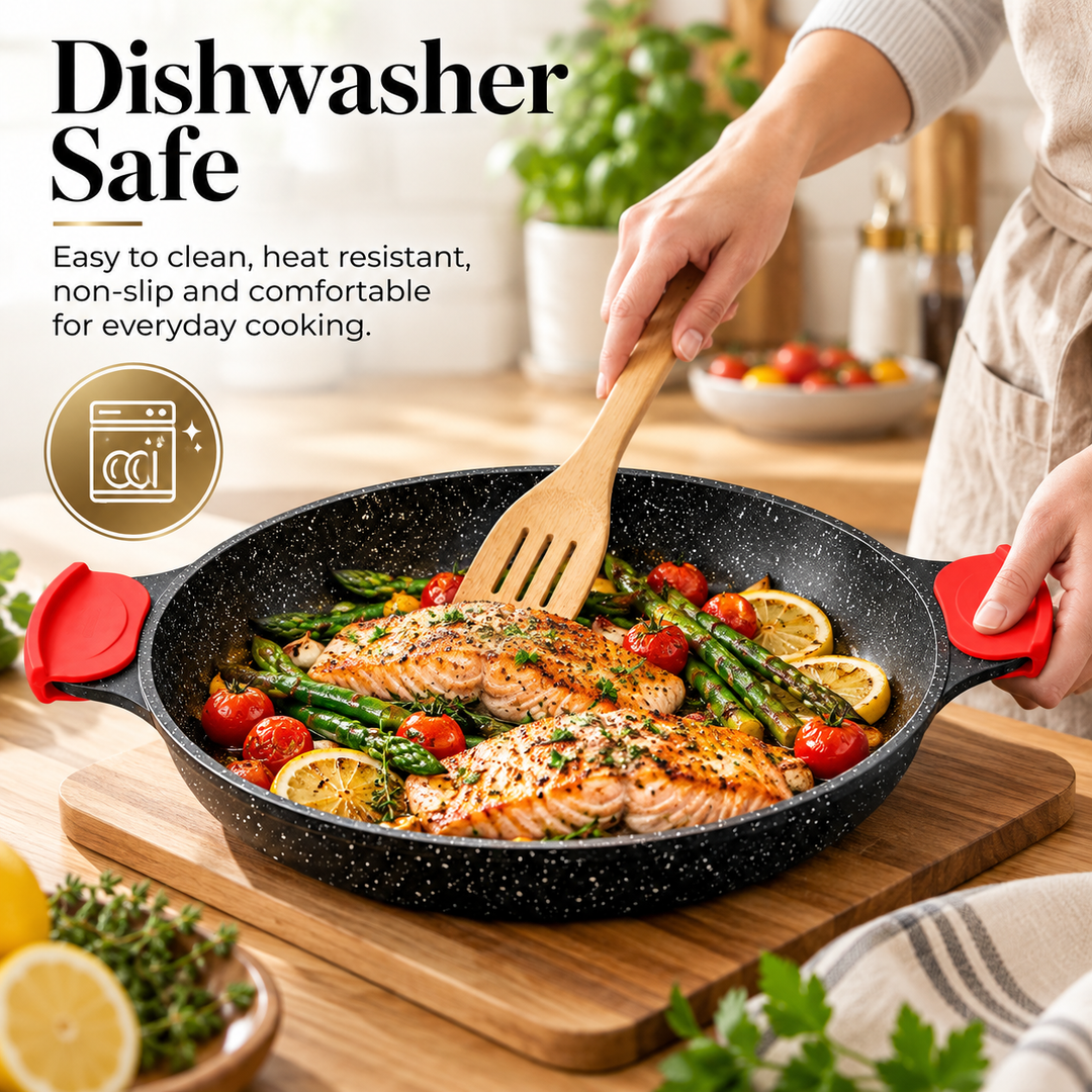 Non-Stick Paella Pan – 40 cm, Induction Compatible
