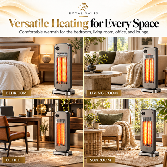 2000W PTC Ceramic Tower Heater – Oscillating Fan Heater