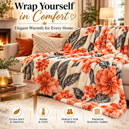 Royal Spain blanket on bed lifestyle photo 