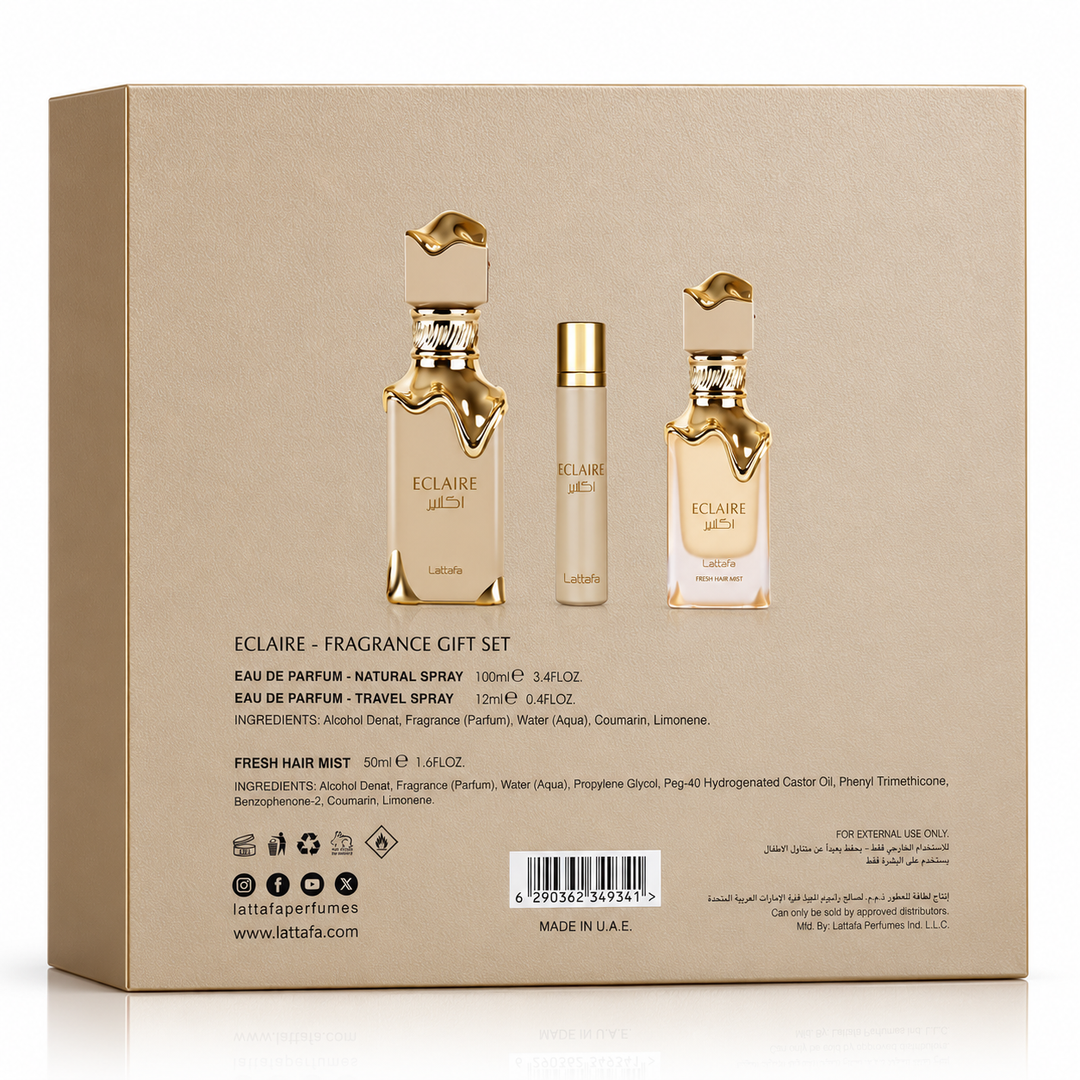 Lattafa Eclaire Gift Set Unisex – 100% Original | Dubai