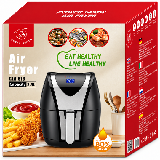 3.5L Digital Air Fryer – Hot-Air Cooker