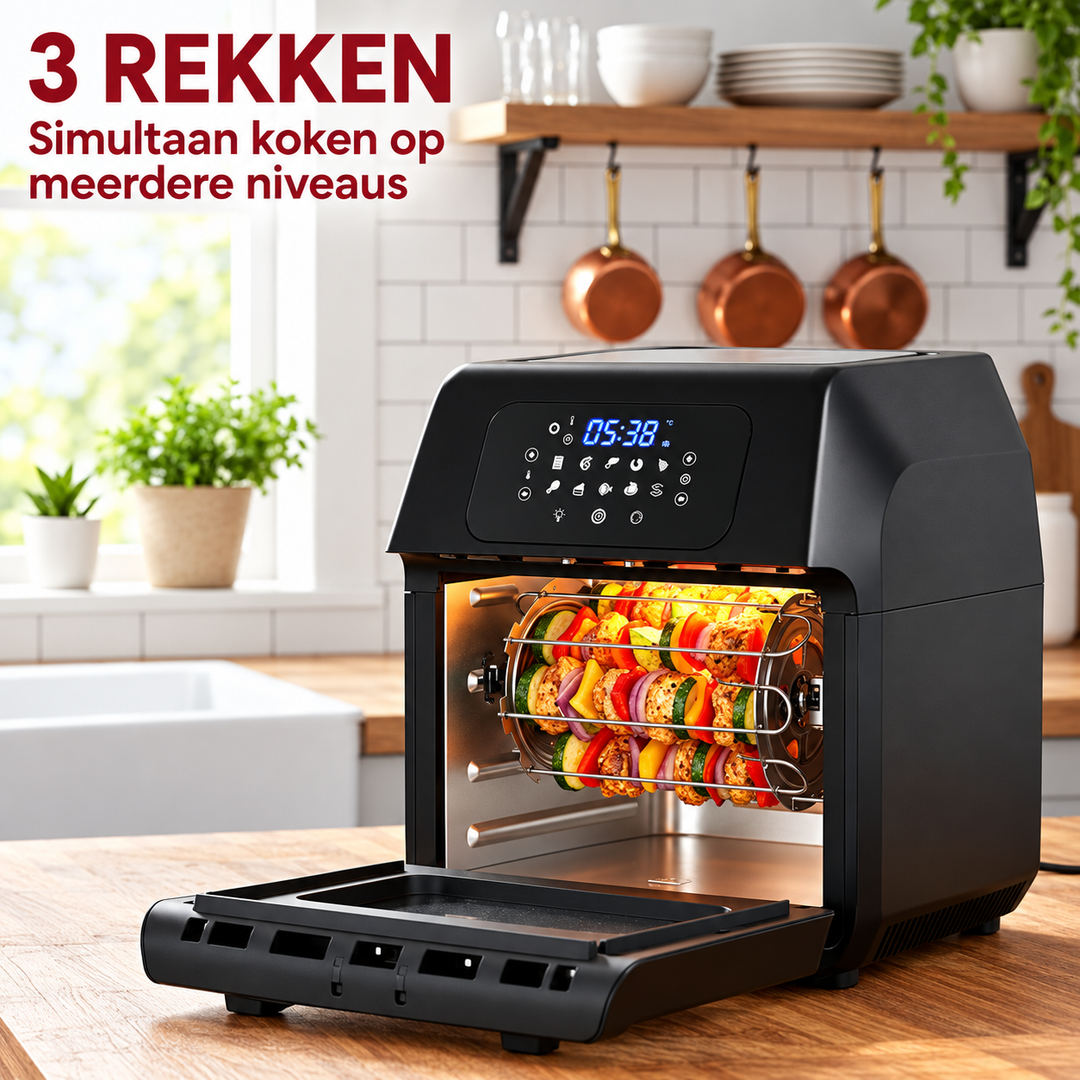 12L Air Fryer Oven – Countertop Hot-Air Oven