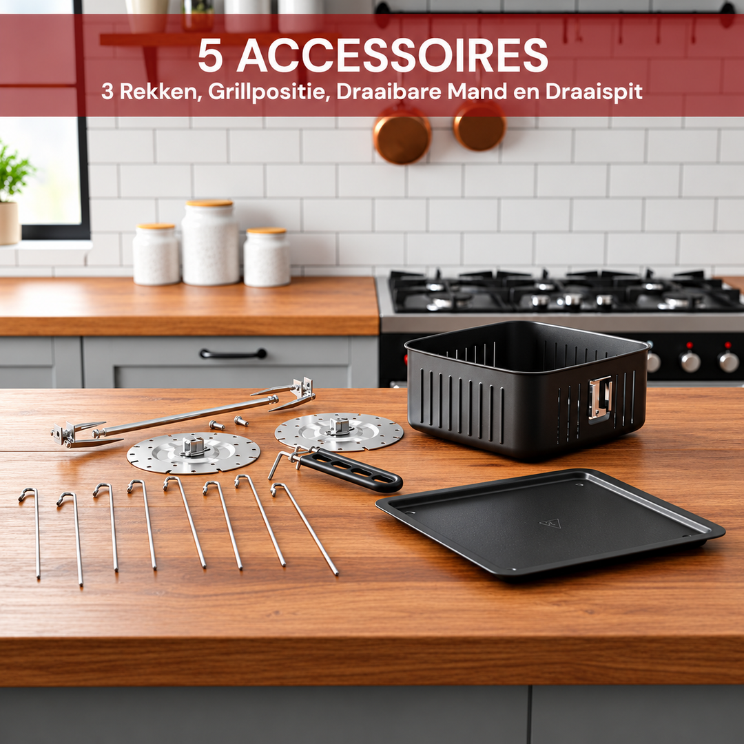 12L Air Fryer Oven – Countertop Hot-Air Oven