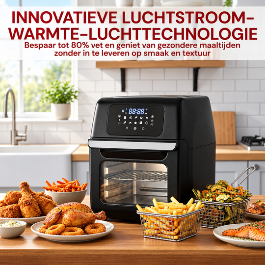 12L Air Fryer Oven – Countertop Hot-Air Oven