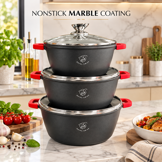 28/32/36CM Die-Casting Casserole Set