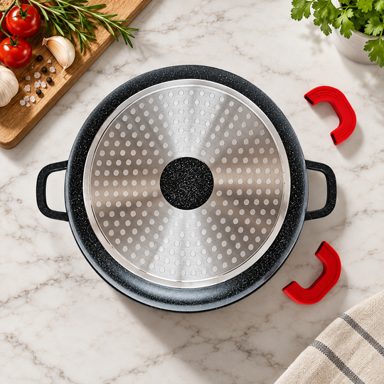 36/40/44CM Die-Casting Casserole Set
