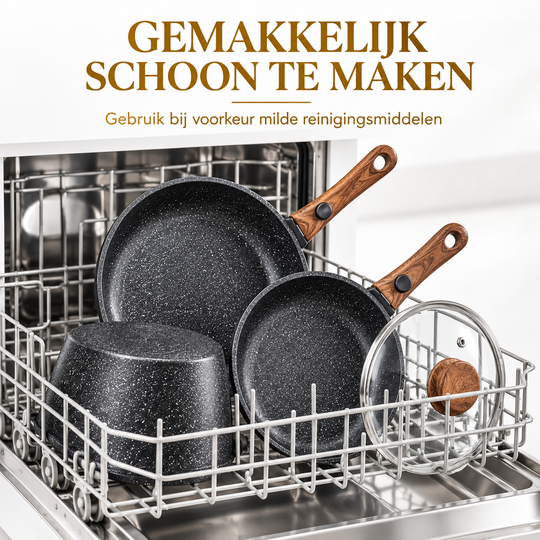 Royal Swiss 9PCS Detachable Cookware Set Black Diamond image 5 