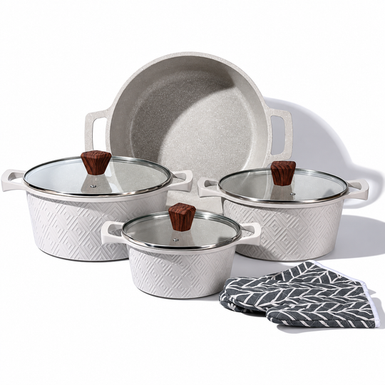 Royal Swiss 10-Piece Rhombus Cookware Set main image 