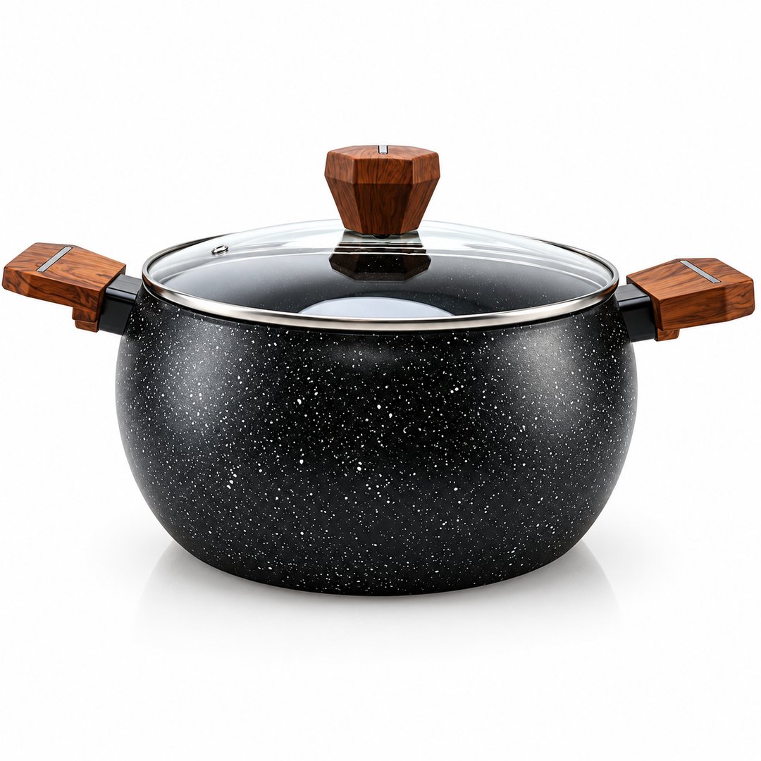 10-Piece Belly-Shape Casserole Set – Family Cookware