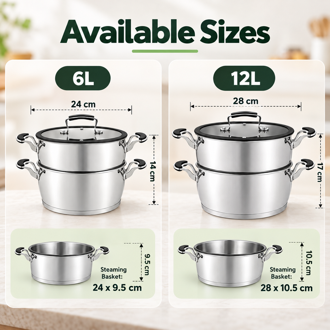 Royal Swiss Stainless Steel Couscous Pot – Inox Pierre feature image 3 