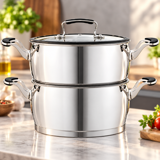 Royal Swiss Stainless Steel Couscous Pot – Inox Pierre feature image 9 