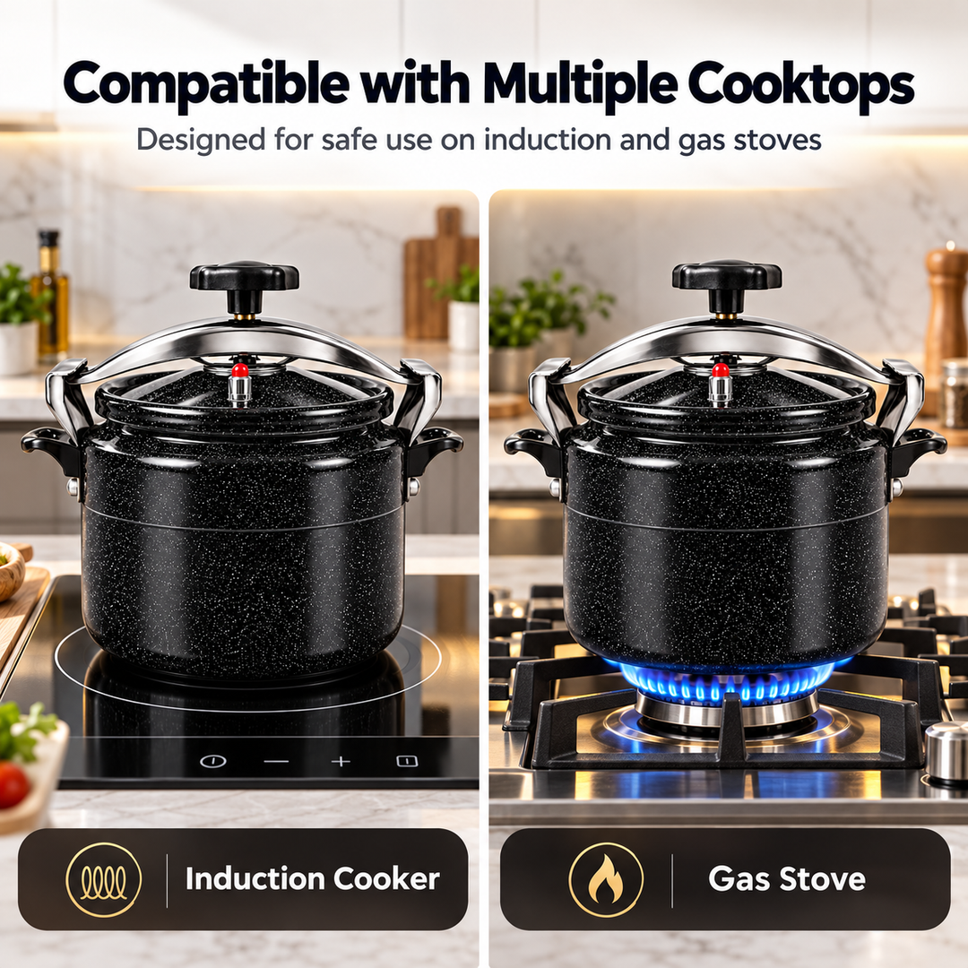Royal Swiss Aluminium Pressure Cooker – 5L / 7L / 11L
