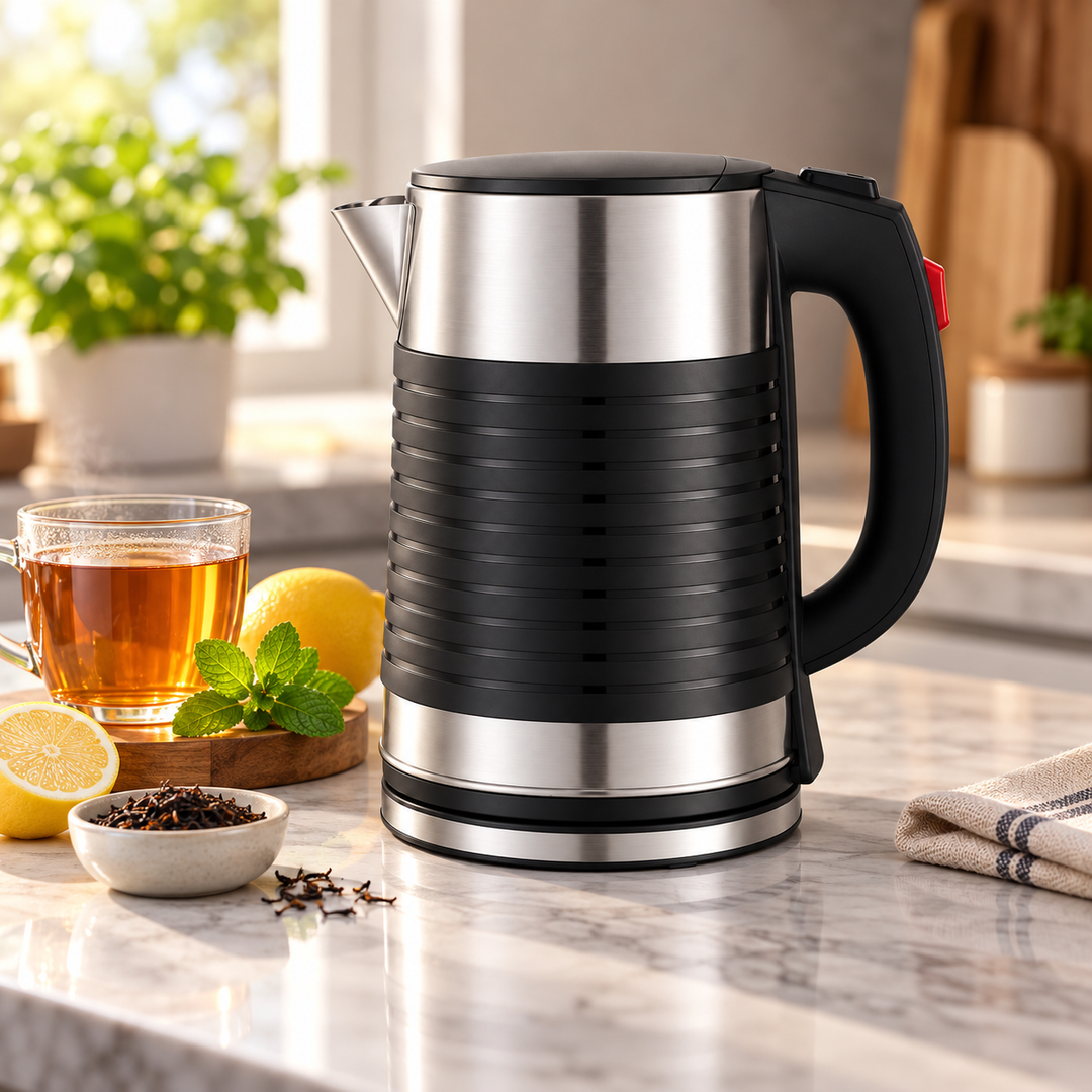 Royal Swiss 2.5L Electric Kettle – 1500W Stainless Steel