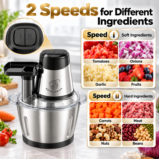 Royal Swiss 3L 4-in-1 Chopper INOX showcase 