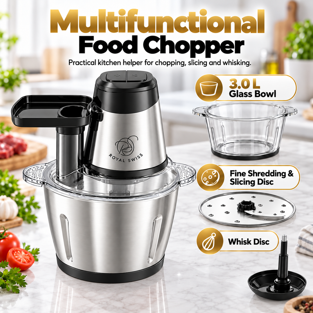 Royal Swiss 3L 4-in-1 Chopper INOX showcase 