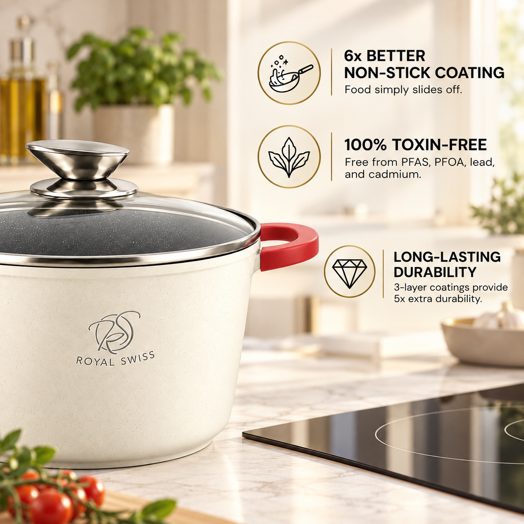 Soup Pot with Lid – 24 cm 6.2L / 28 cm 10L