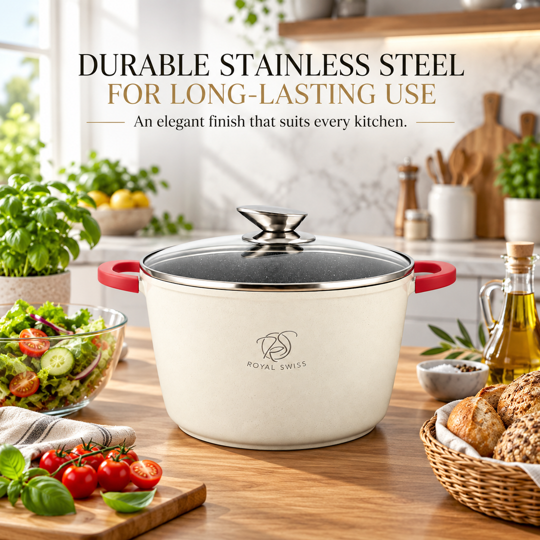 Soup Pot with Lid – 24 cm 6.2L / 28 cm 10L