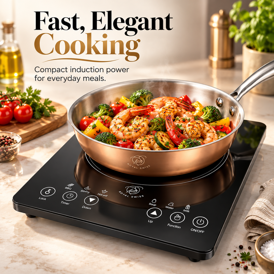2200W Portable Induction Hob – Touch Control